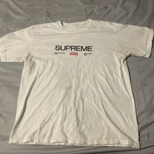White Supreme T-Shirt